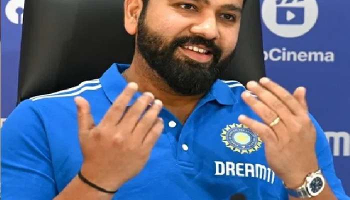 Cricket, Team India, T20 World Cup 2024, Rohit Sharma Wear 2 Crore Watch, Team India Press Conference, Rohit Sharma Costley Watches, Patek Philippe Nautilus Platinum 5711 Watch, रोहित शर्मा, महागडी घड्याळं, टीम इंडिया