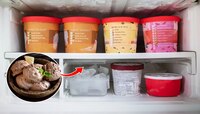 Kitchen Tips : अर्धवट संपलेला Ice Cream चा फॅमिली पॅक फ्रिजमध्ये ठेवता? योग्य पद्धत