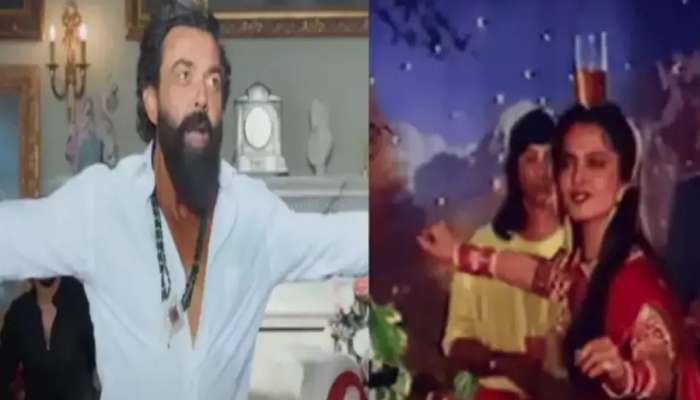 बॉबी देओलआधी 'या' अभिनेत्रीने केला होता डोक्यावर ग्लास ठेवून डान्स; जुना व्हिडिओ झाला व्हायरल