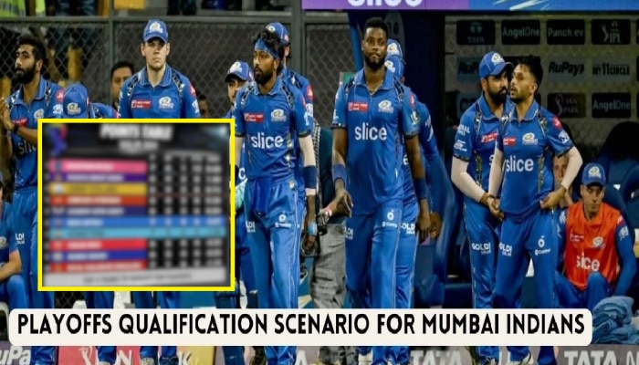 Mumbai Indians Playoff Scenario: थांबा...! मुंबईला अजूनही प्लेऑफ गाठण्याची संधी; पाहा कसं आहे समीकरण