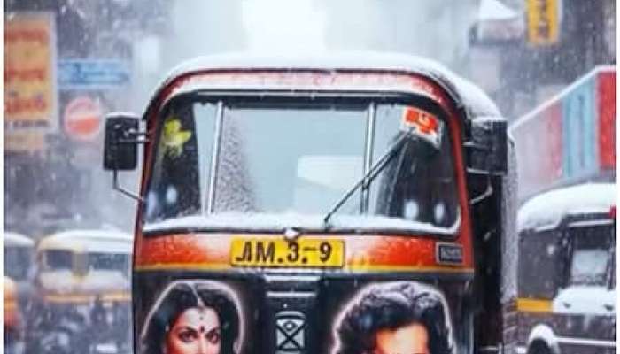 Mumbai look like if it snows AI Beautiful Photos