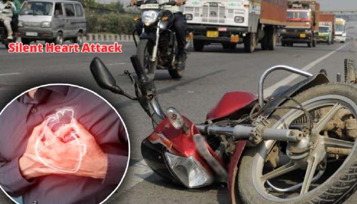 Silent Heart Attack मुळे तरुणाचा मृत्यू! बाईक चालवताना अचानक भररस्त्यात पडला अन्..