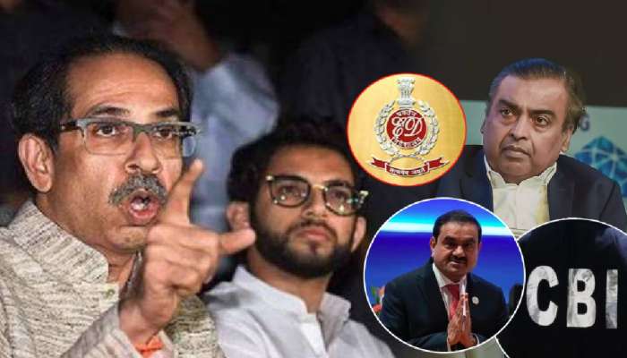 ED, CBI च्या माध्यमातून अदानी-अंबानींवर कारवाई का करत नाही? ठाकरे गटाचा केंद्राला सवाल