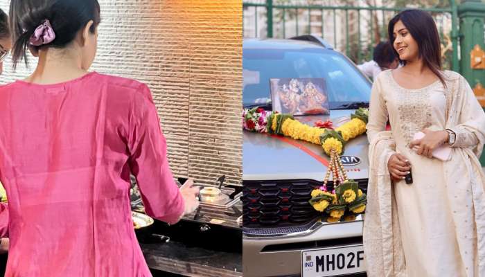 आधी घर आता नवी कार..., मराठी अभिनेत्रीचे आणखी एक स्वप्न पूर्ण, म्हणाली 'माझ्या सुवर्थरथाचं...'