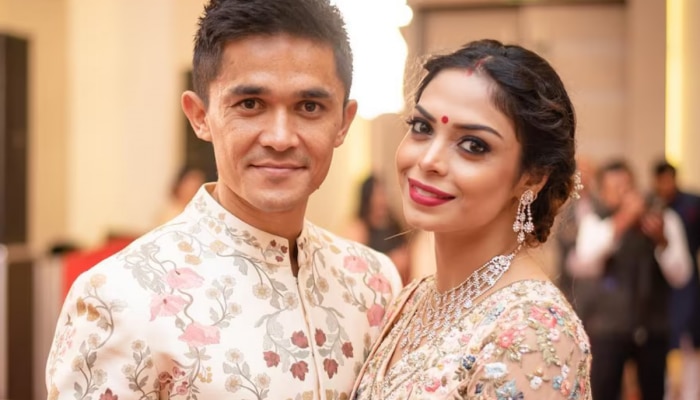 Sunil Chhetri : चित्रपटाहून सुंदर सुनील छेत्रीची लव्ह स्टोरी, प्रशिक्षकाच्या मुलीचा चोरून नंबर घेतला, मेसेज केले अन्...