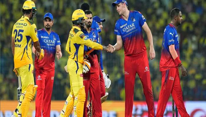 पाऊस पडला तर कोणत्या संघाचं नुकसान?  RCB आणि CSK साठी असं आहे प्लेऑफचं समीकरण