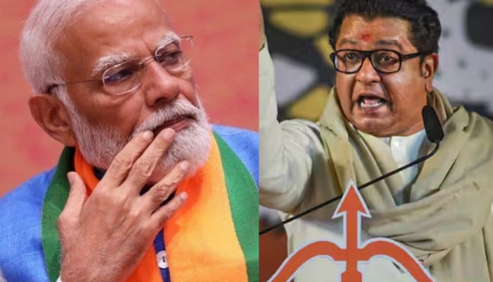 Raj Thackeray : नरेंद्र मोदींसमोर राज ठाकरेंची तोफ धडकली, प्रचारसभेत केल्या &#039;या&#039; 6 बेधडक मागण्या