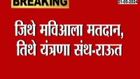 Loksabha Election | मविआला जिथं भरघोस मतदान येत होतं, तिथं मतदान संथगतीनं; राऊतांचा आरोप 