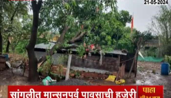 Sangli Unseasonal Thunderstrom And Rainfall