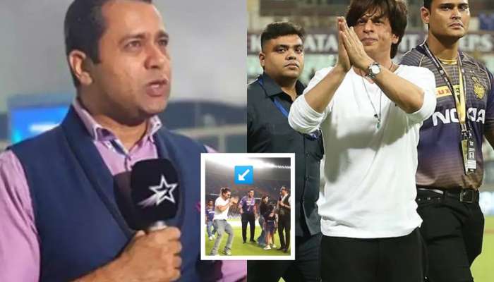 'मला माफ कर,' शाहरुख खानने मैदानातच हात जोडून मागितली माफी; आकाश चोप्रा म्हणाला 'अरे तू...'