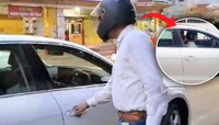 Video: ..म्हणून तो हेल्मेट घालून चालवतो स्वत:ची Audi; कारण देत म्हणाला, 'मी..'