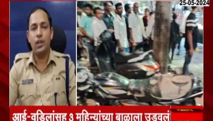 Nagpur Rash Driving Hit And Run Case Car Hits Three
