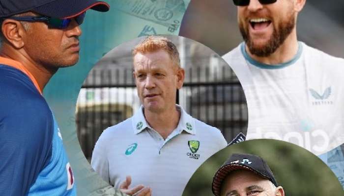 salary of Top Paid 5 Cricket team coachs in World