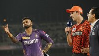 IPL 2024 Final : टॉस जिंकून हैदराबादचा फलंदाजी करण्याचा निर्णय; पाहा दोन्ही संघाची P