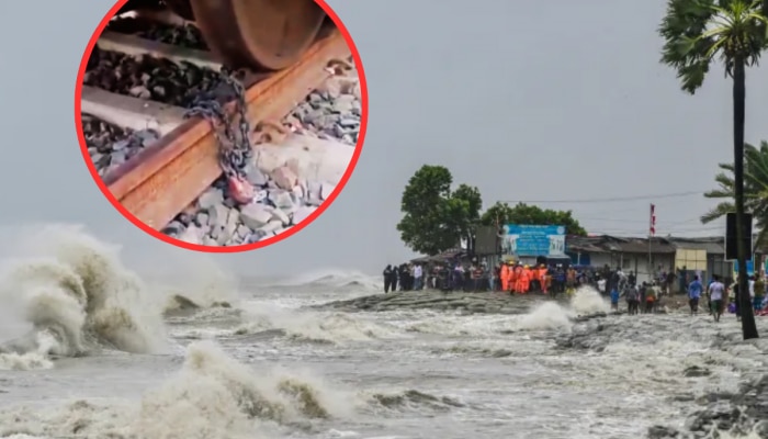 Cyclone Remal Video: उध्वस्त करणारा वारा, फेसाळणाऱ्या उंच लाटा; पश्चिम बंगालच्या किनारपट्टीवर धडकलं &#039;रेमल&#039; चक्रीवादळ