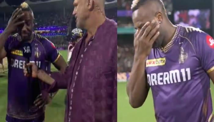 IPL 2024 Final: टीमने माझ्यासाठी खूप केलं...; IPL विजयानंतर आंद्रे रसेलना अश्रू अनावर!
