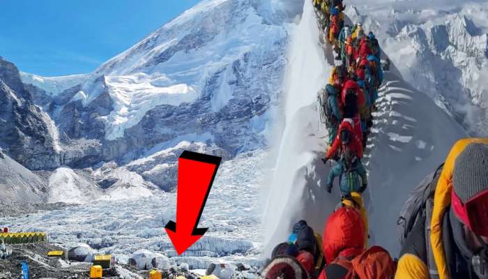 Mount Everest Video : माऊंट एव्हरेस्ट म्हणजे थट्टा वाटली का? शिखरावर गिर्यारोहकांची गर्दी, अनेकांचा मृत्यू; थरकाप उडवणारी दृश्य समोर 