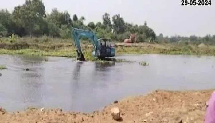 Chandrapur News Irai River Cleaning