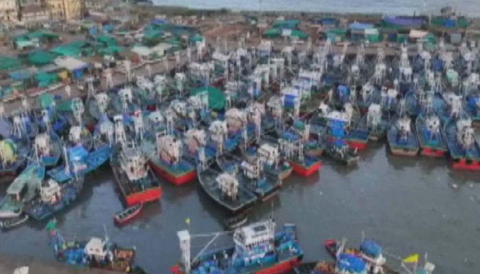 Video : मान्सून येताच खोल समुद्रातील मासेमारी बंद; सर्व नौका किनाऱ्याला