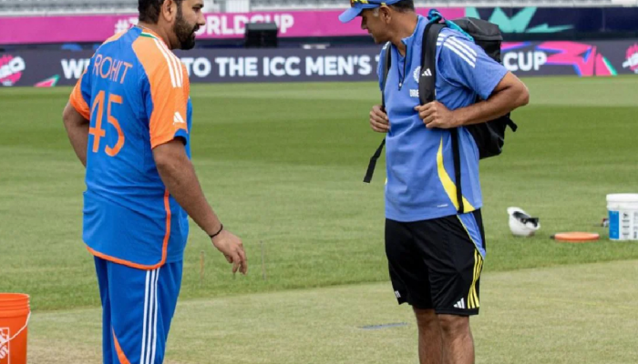 T20 World Cup: न्यूयॉर्कच्या खेळपट्टीवर द्रविड नाराज? भारतीय खेळाडूंना दिली वॉर्निंग!