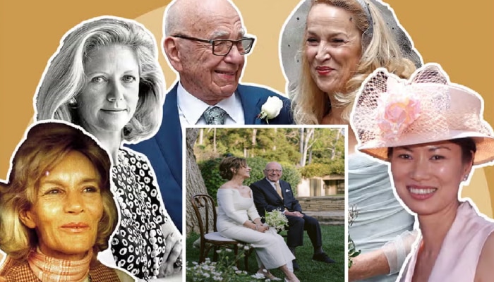 Rupert Murdoch Wife : 93 वर्षीय मीडिया टायकून रुपर्ट मर्डोक पाचव्यांदा चढले बोहल्यावर, &#039;या&#039; रशियन सुंदरीशी केलं लग्न
