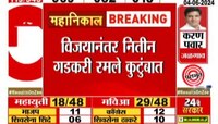 LokSabha Election Results 2024 | नागपुरातून नितीन गडकरी विजयी, विजयानंतर नितीन गडकरी रमले कुटुंबात