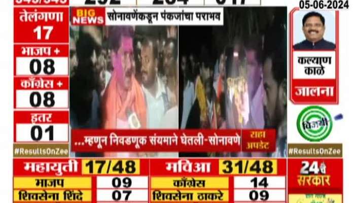 MVA Bajrang Sonawane On Winning Beed Lok Sabha Constituency