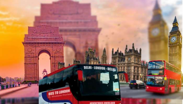 दिल्ली ते लंडन...  70 दिवसांच्या बस प्रवासात 18 देश फिरा; बजेटमध्ये बसणारी महा इंटरनॅशनल टूर