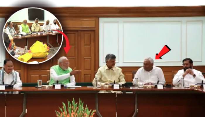 नितीश कुमारांचा मोदींना 2 शब्दांत सल्ला! NDA च्या बैठकीत सत्तास्थापनेसंदर्भात म्हणाले, 'जरा..'