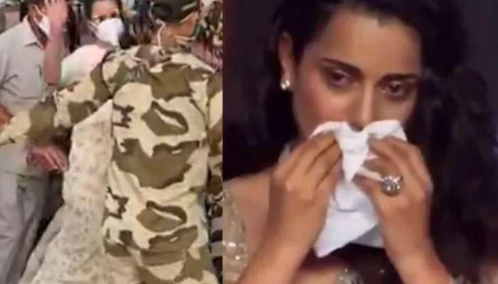 कंगना रणौतला CISF जवानानं लगावली कानशिलात?