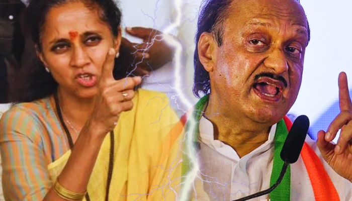 Maharastra Politics : बारामतीतल्या 'दादा'गिरीला भिडणार ताई, सुप्रिया सुळेंचा थेट अजित पवारांना दम