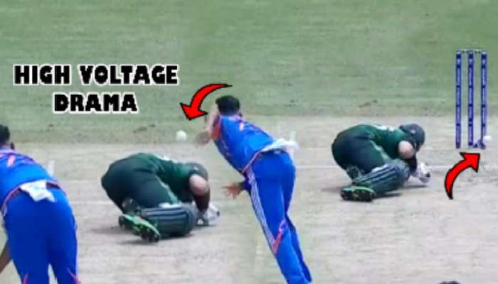 Video: Ind vs Pak मॅचमध्ये High Voltage Drama! सिराजने रिझवानला बॉल फेकून मारला अन्..