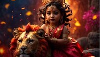 दुर्गाष्टमीच्या दिवशी जन्मलेल्या मुलींसाठी युनिक नावे, अर्थ महत्त्वाचे 