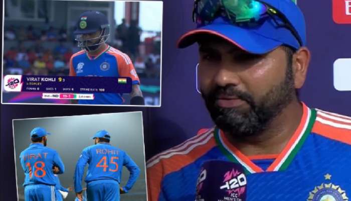 विराटला डच्चू? T20 World Cup फायनलसाठी संघात स्थान नाही? रोहित स्पष्टच म्हणाला, &#039;त्याचा फॉर्म आमच्यासाठी..&#039;