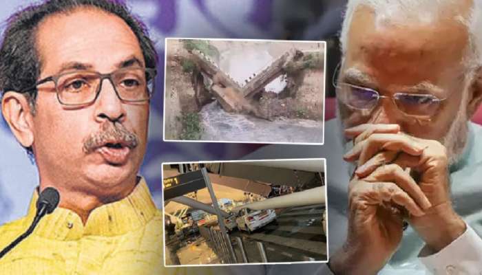 'विमानतळं, पूल पडले, राम मंदिराला गळती... मोदी तिसऱ्यांदा सत्तेत आल्यापासून अशुभाच्या सावल्या'