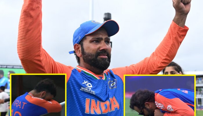 Rohit Sharma: पाणावलेले डोळे आणि...; सामना जिंकल्याचं समजताच रोहित-विराटची काय होती पहिली रिएक्शन? पाहा Video