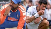 अखेर खुलासा झाला! रोहित शर्माने खेळपट्टीवरचं गवत का खाल्लं? 