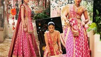 Radhika Merchantने 'ममेरु' कार्यक्रमात घातला 'दुर्गा श्लोक'चा लेहंगा आणि आईचे दागिने