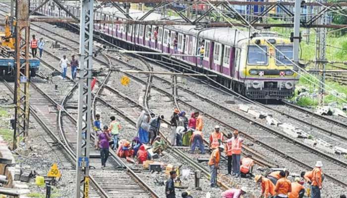 मुंबईकरांनो लोकलचं वेळापत्रक पाहूनच घराबाहेर पडा; रविवारी मध्य व हार्बरवर मेगाब्लॉक