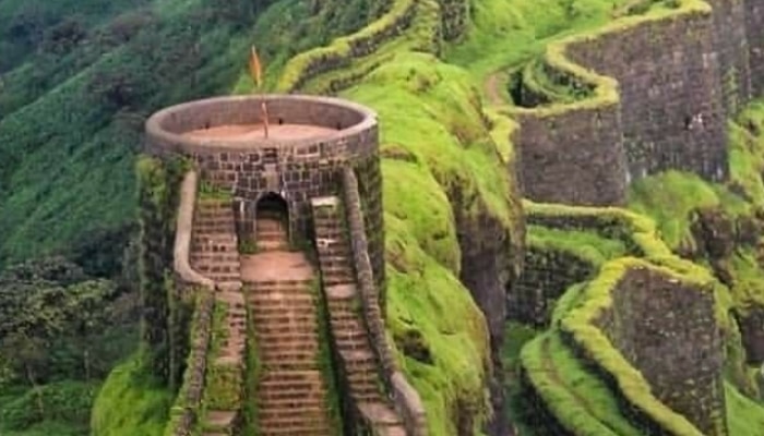 Raigad Fort trek Ropeway and footpath closed