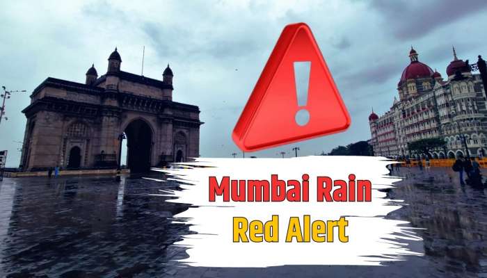 Big Breaking : मुंबईत पावसाचा रेड अलर्ट जारी; पुढचे चार दिवस...