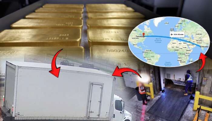&#039;कॅनडातून चोरलेलं 183 कोटींचं 400 किलो सोनं भारतात...&#039;; 6600 सोन्याच्या विटा सापडेनात