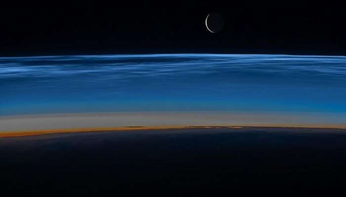 पृथ्वीपासून 408 km दूर, अंतराळात कसा होतो चंद्रोदय? NASA नं फोटोसहित दाखवली दृश्य... 