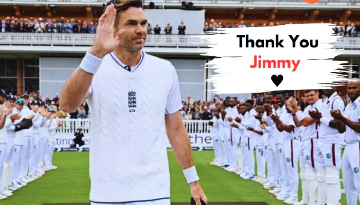 Thank You Jimmy : एका पर्वाचा अस्त! 40 हजारांहून अधिक चेंडूंचा मारा करणारी इंग्लंडची तोफ थंडावली