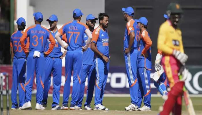 झिम्बाब्वेविरुद्ध मालिका जिंकण्यासाठी टीम इंडिया सज्ज, चौथ्या सामन्यासाठी ठरली Playing XI