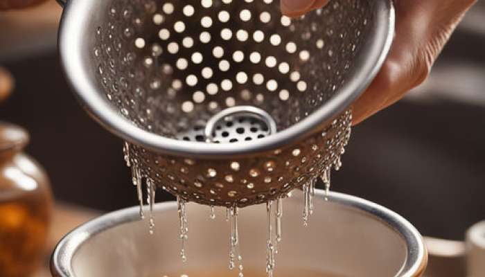 Kitchen Tips how to clean tea strainer tips