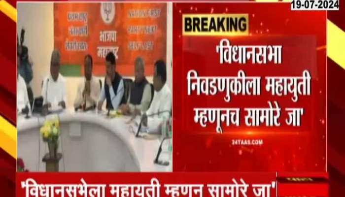 BJP Announce To Contest Election As Mahayuti With Full Force