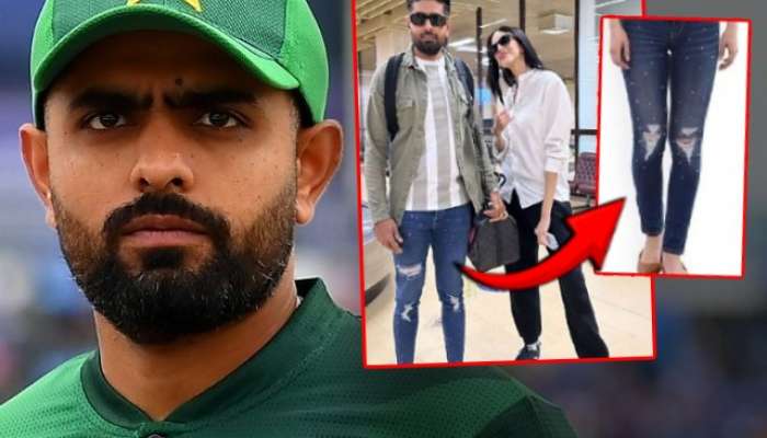 Babar Azam Allegedly Wearing Ladies Jeans