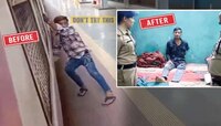 'त्या' स्टंटबाज तरुणाचा नवा Video पहिल्यावर तुम्ही लोकलच्या दारातही उभे राहणार नाही