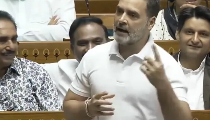'आजही कमळरुपी चक्रव्यूह! ते शाह आणि मोदी...' राहुल गांधींच्या विधानावरून संसदेत 'महाभारत'
